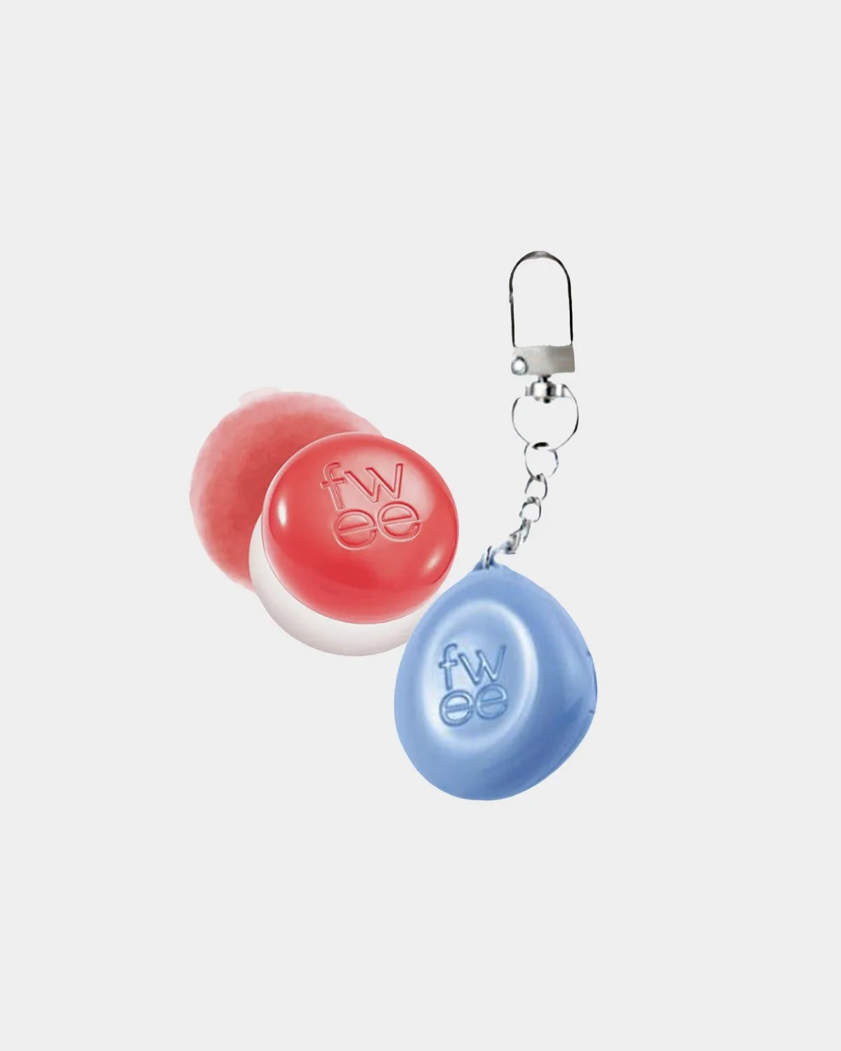 Fwee Lip & Cheek Blurry Pudding Pot with Blue Keyring — Postdawn